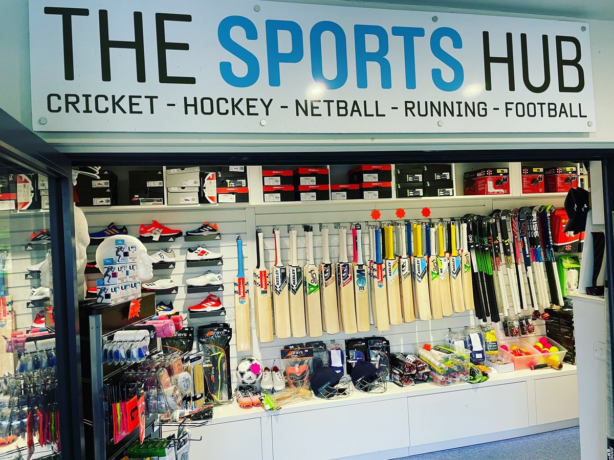 We’re open today 9 till 2 fully stocked up with cricket & hockey equipment…. 🏏🏑🏏🏑🏏🏑