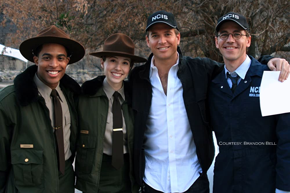 Courtesy: Brandon Bell

'On the set of NCIS, Brandon Bell, Rachel Grate, Michael Weatherly, Brian Dietzen'

#MichaelWeatherly #BullCBS #JasonBull #NCIS #Dinozzo #TonyDiNozzo #RobertWagner #BrianDietzen #JimmyPalmer #DrPalmer