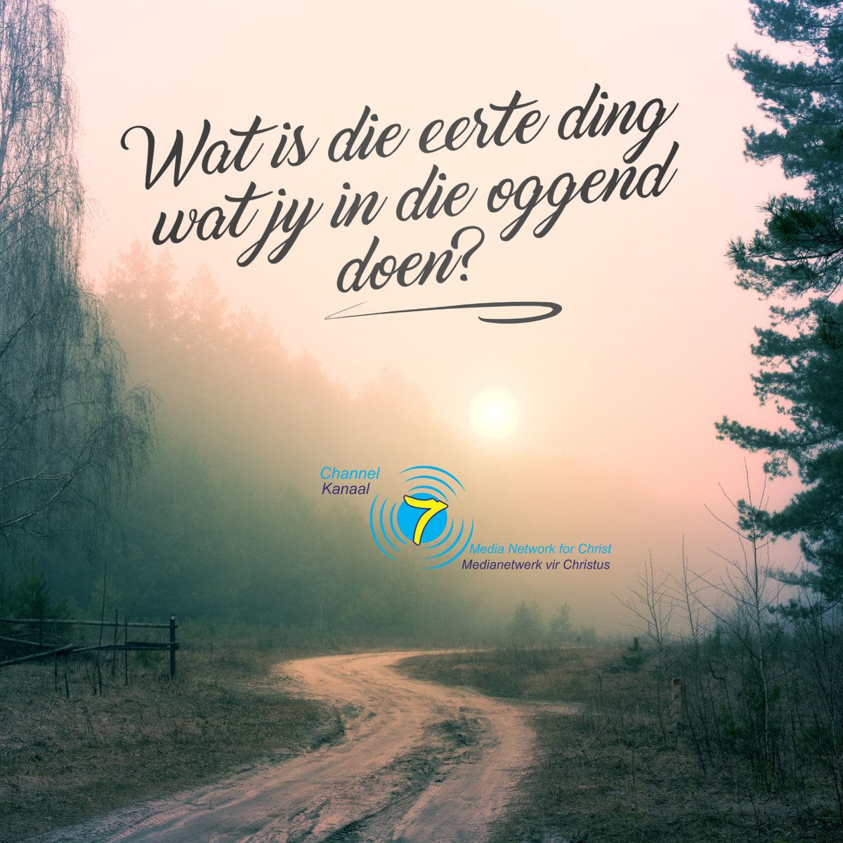 Wat is die eerste ding wat jy in die oggend doen?