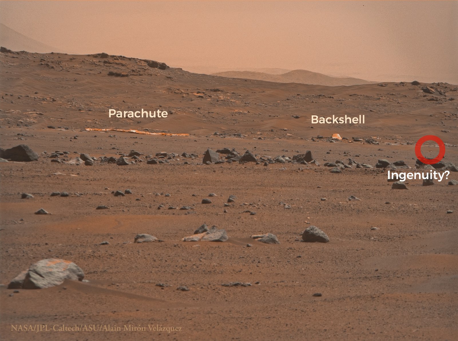 PERSEVERANCE PARACAÍDAS | TWITTER