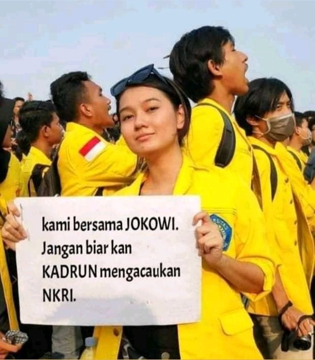 BiLLRaY2019's tweet photo. Jangan biarkan KADRUN mengacaukan NKRI..!

#SayaBersamaJokowi 
#KamiBersamaJokowi https://t.co/tCV8giJR28