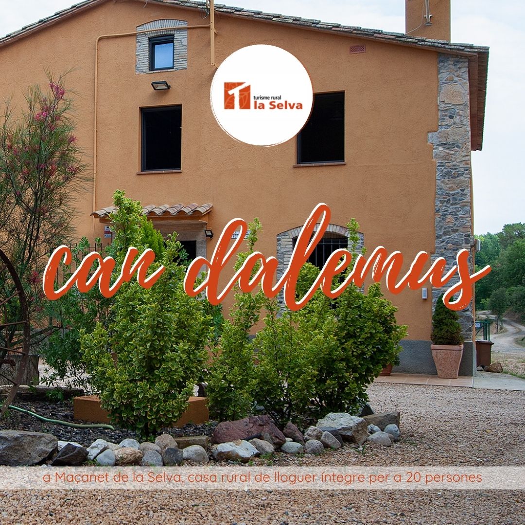 trlaselva's tweet photo. Coneixeu les cases rurals de la comarca de la Selva?
Us presentem els allotjaments de RURALSELVA, l’Associació de Turisme Rural de la Selva. 
Avui us descobrim CAN DALEMUS, casa rural de lloguer íntegre per a 15 persones ubicada a Maçanet de la Selva 
https://t.co/OU1RgDARue https://t.co/1JwT3t1FXe