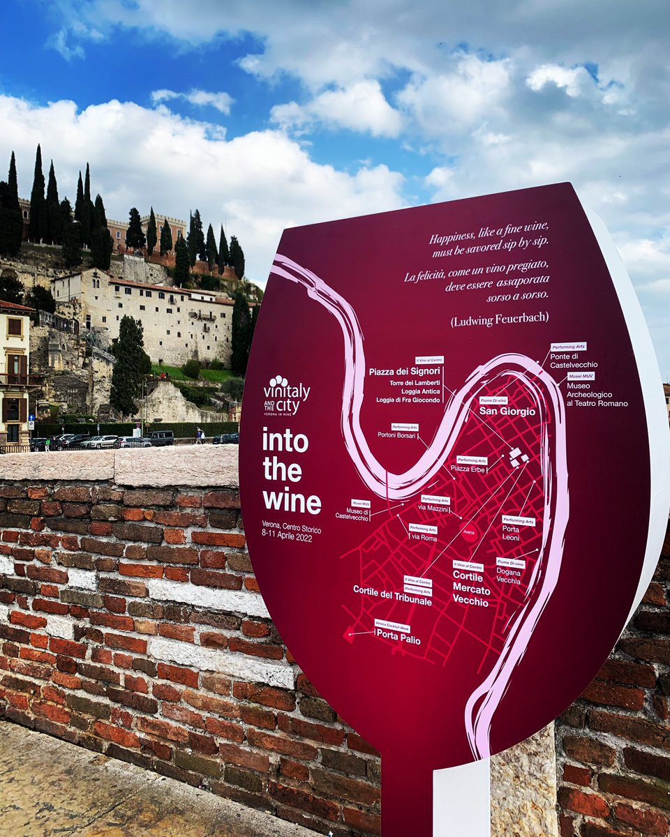 Verona is ready…4 #vinitaly …are you ⁉️😉
.
.
.
.
#vinitaly #vinitalyandthecity #vinitaly2022 <a href="/VinitalyCity/">Vinitaly and the City</a> 
#tastingnotdrinking #drinklocal #valpocity #vinitaly2022 #verona❤️ #winescholar #iws #wsetlevel3 #winewomen #winewriter #winelover #wineblog #winejournalist