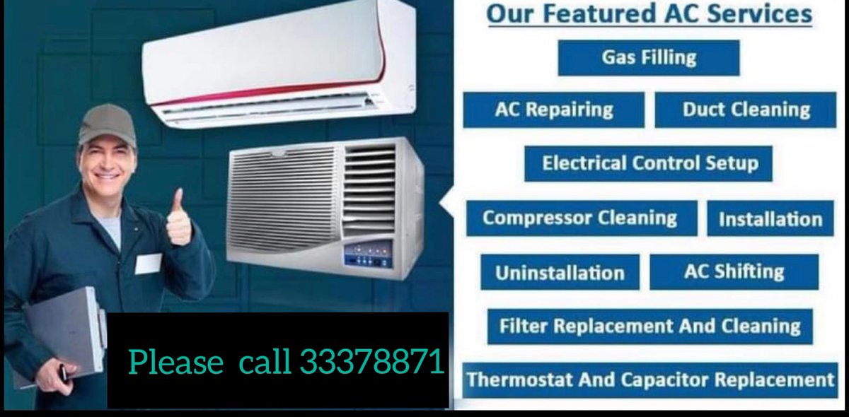 DohaHours's tweet image. AC Selling and buying
Fixing Servicing Repairing Gass Filling Cleaning, Removing
Please call:33378871
whatsapp   wasap.my/+97433378871
