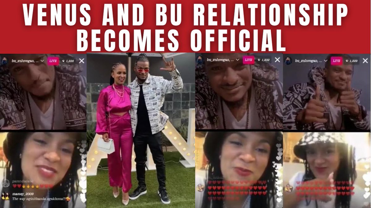 mystretchtv's tweet photo. Venus and Bu Relationship Becomes Official On Instagram Live Interview: Bbmzansi 2022: Big Brother Mzansi Season 3
https://t.co/ESAJI6yDkr
#venus #VenussXSpiritAnimal #venusisreal #venussoncesaid #BBMzanzi #BBMzansiEvictionSpace #bbmzansievictionspaces #bbmzansidbntakeover https://t.co/gCgB2dZbMe