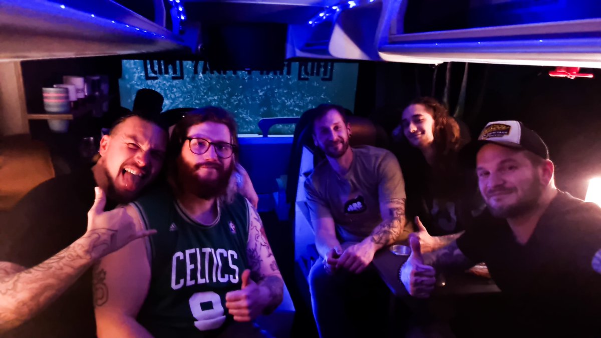 DAGOBA1's tweet photo. Let's kick our Ecdysis By Night tour tonight Weinheim 🇩🇪. Are you ready?!
#Dagoba #InfectedRain #OnceAwake #EcdysisByNight #Tour https://t.co/2AaZCya2xR
