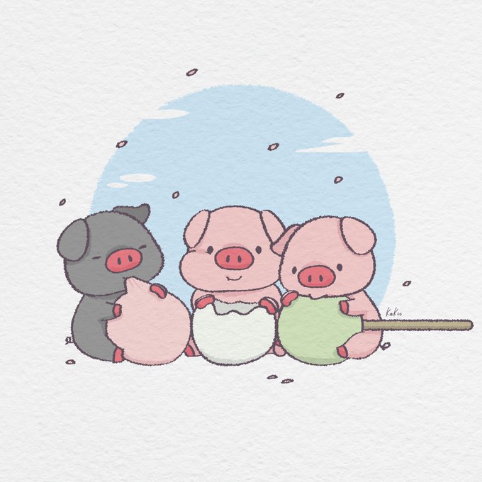 花より団子のtwitterイラスト検索結果