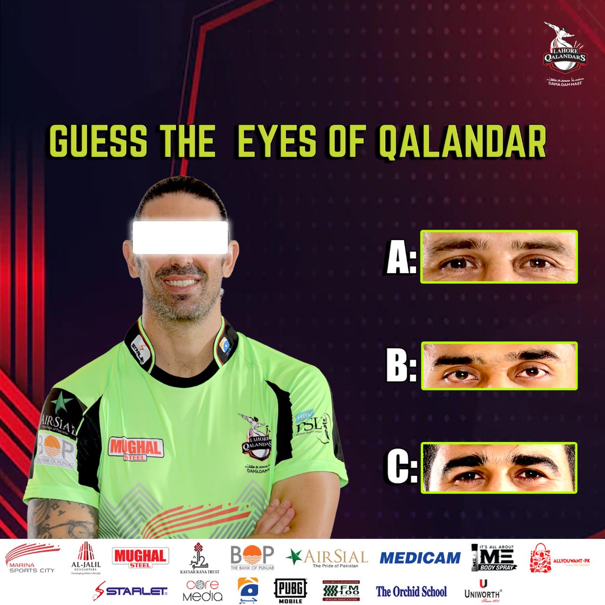 Can You Guess The Player's Eyes?

#DamaDamMast #MainHoonQalandar #Dilse