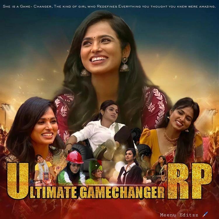 There is no force more powerful than she determined to rise.
#RamyaPandian 
#BiggBossUltimate 
#UltimateGameChangerRP