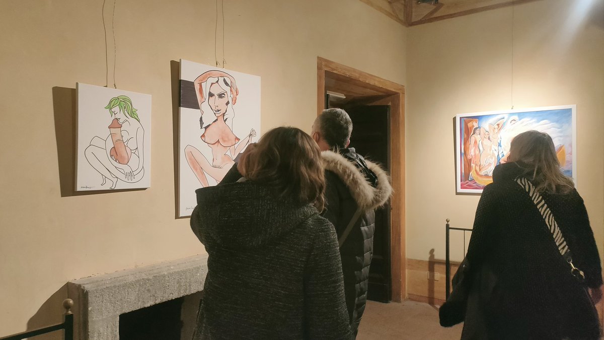 Palazzo Chigi Ariccia Expo Lui visto da lei: pene d'amor perduto a cura di DonneCreatrici opere di Serena Maffia 8aprile-8maggio 2022 #arte #musei #palazzochigi #penedamorperduto #pene #serenamaffia #serenamaffiaartista #serenamaffiapittrice #mostre