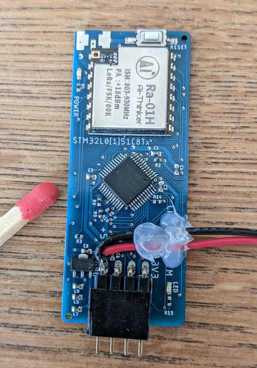 things_network's tweet image. 2/2
Hab ich: LDO wird gestrichen. Spannungsquelle ist eine Li-SOCl2 mit 3.6V und 1200mAh. Überall dort, wo man nur schwer dran kommt und Energie-Harvesting nicht geht. Funktionsdauer mit #LoRaWAN (#ChirpStack) für #IoT &amp;gt; 7 Jahre.