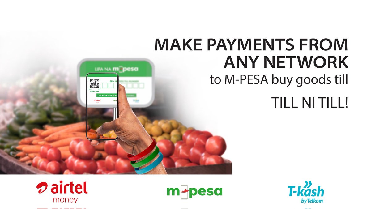 kariukileonard2's tweet photo. Feel free to pay for Goods and services through @AIRTEL_KE customer. One till for paying for all your needs regardless of which sim card you hold. 
#TillNiTill   
Till moja bills zote https://t.co/HDmDgfQSfT