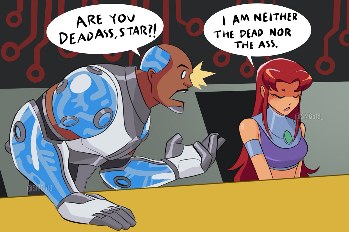 Been thinking about this real Teen Titans quote all day