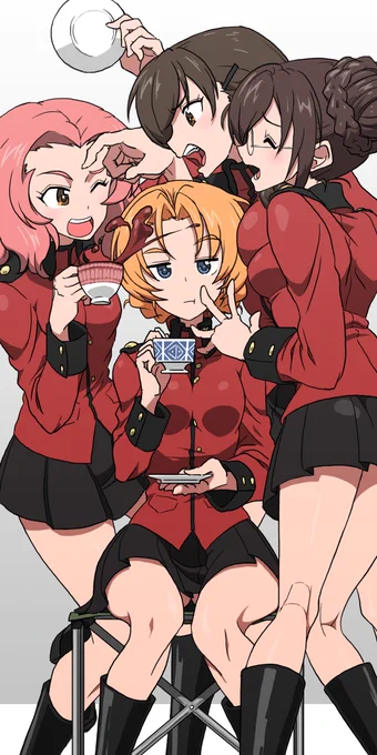 #ガルパン 
次年度 