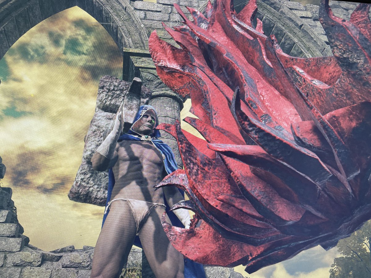 (・ω・)最近友人勧められてエルデンリングやってます!
数年ぶりにゲームしとる。絵描く合間にちょこちょこやっとる。 