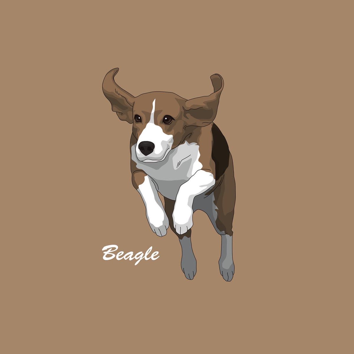 에너지왕! 비글비글🥰 #비글 #beagle #강아지 #반려견 #반려동물 #그림 #활력왕 #강아지그림 #반려견그림 #반려동물그림  #댕댕이 #멍멍이 #댕트 #멍트 #일러스트 #강아지로고, image size:1200x1200