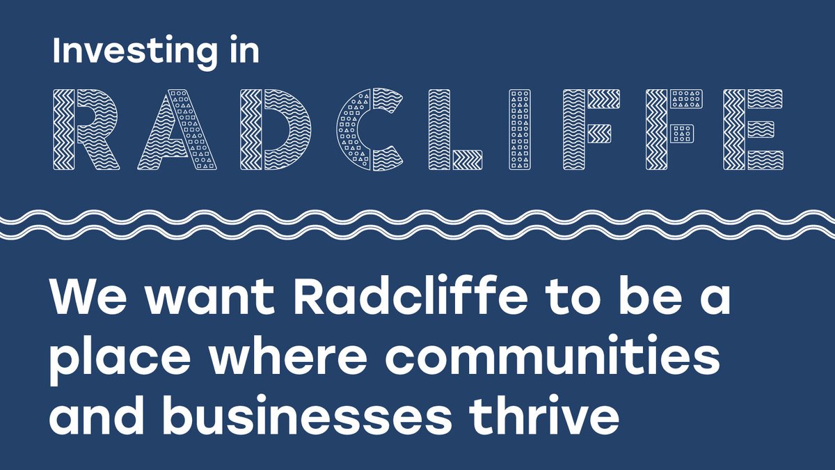 We’re investing in Radcliffe because we want our communities &amp; businesses to thrive. See how the designs are progressing for Radcliffe Civic Hub &amp; other town centre projects

Visit Radcliffe Regeneration Office, 4 Dale Street, M26 1AB

Check opening times:
bury.gov.uk/radclifferegen…
