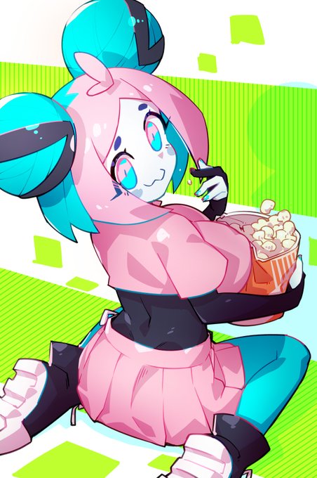 オリキャラちゃん #オリジナル #リクエスト https://t.co/vFByKjELYL 