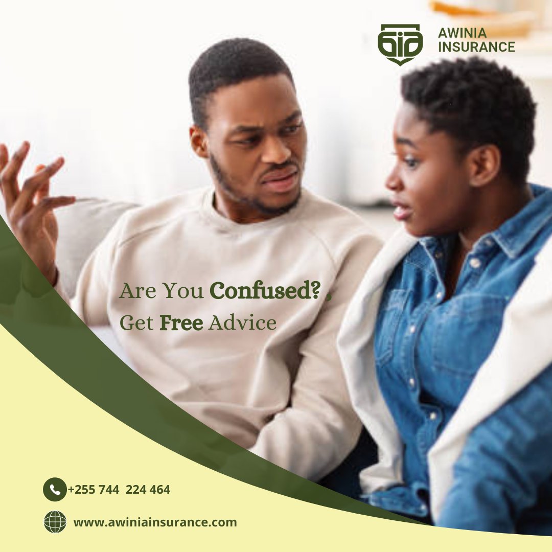 AwiniaInsurance's tweet image. Hujui bima gani itakufaa? Tupigie simu kwenye namba yetu +255 744 224 464 upate ushauri wa bure kabisa.

 #insuranceservice #services #insurancepackage #insurancebenefits #awiniainsurance #wegiveyouareasontosmile