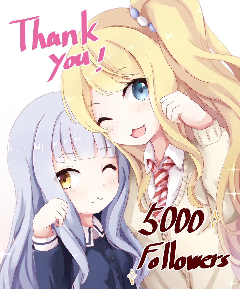 フォロワー5000人突破ありがとうございますー。。
凍らないって素晴らしい❄
3000人時が久野ちゃんキャラで今回はすみぺキャラです。。
七五三で掻くつもりだから次は7000人目標かな… 