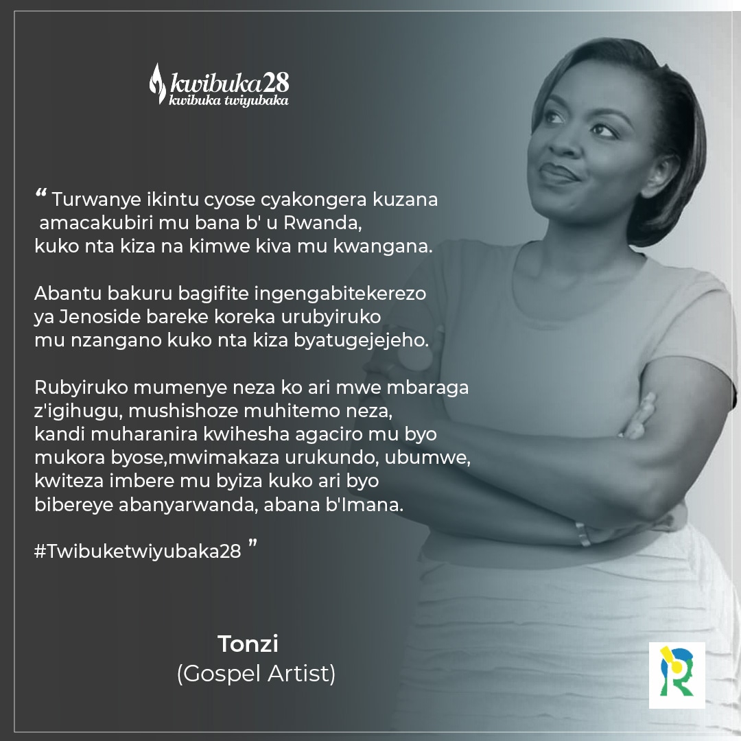 #Kwibuka28 
#TwibukeTwiyubaka28