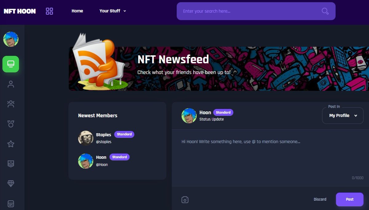 Krunk_Labs's tweet photo. We will be BETA TESTING the new NFT Community Portal, hopefully starting in the next 24 Hours.
The Portal will be a Central Location where Buyers and Sellers can come together, as well as so much more!
#knft #nftkorea #NFTJPN #NFTCommmunity #NFTs #NFTdrop https://t.co/SSOS7OsCGX