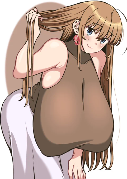 オリジナル大庭稔
ノーブラデカパイ長乳お姉さん好き。 
