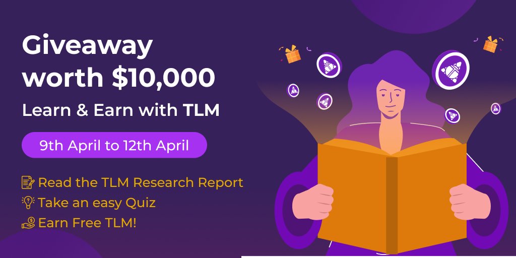 $TLM is coming soon on Bitbns!

Till then learn about <a href="/AlienWorlds/">Alien Worlds Official</a> and take the quiz to earn. 📖

#Giveaway worth $10,000!

Follow: learn.bitbns.com/technical-anal…