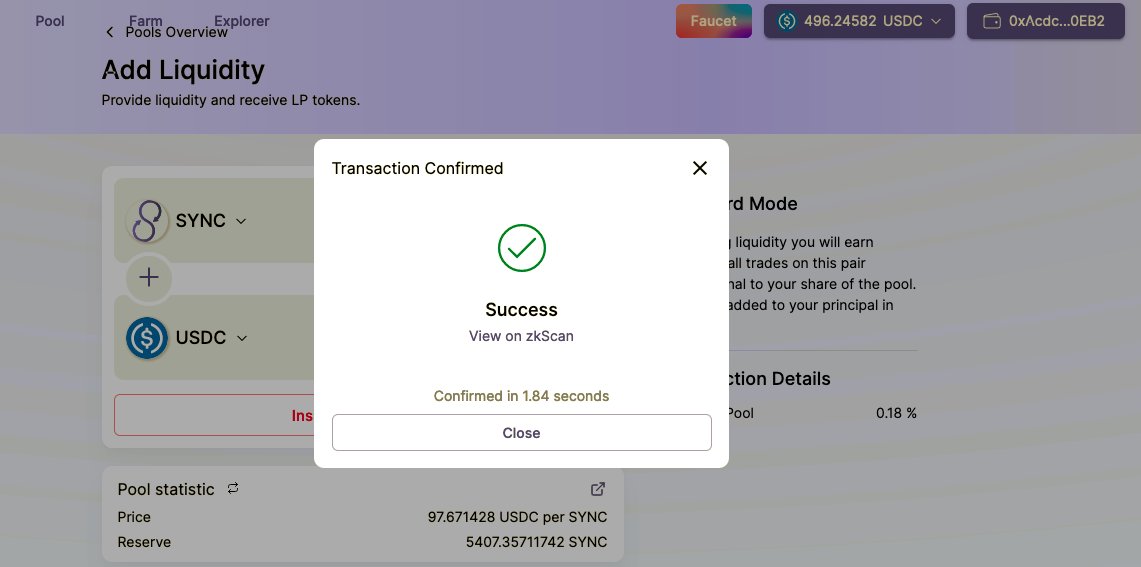 jingouwang888's tweet image. looks good 

#L222 #zkSync #Layer2 #ZKRollup #testnet #Ethereum #DeFi