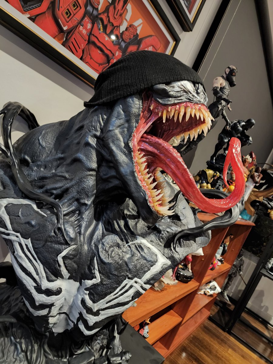 Bosslogic's tweet photo. New addition to the studio, Homie Venom! https://t.co/j5xRKlbdpG