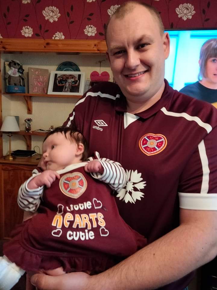 iainb5's tweet photo. Lilianna's 1st Derby and she says feck the hibs. https://t.co/BhjJj6mGkk