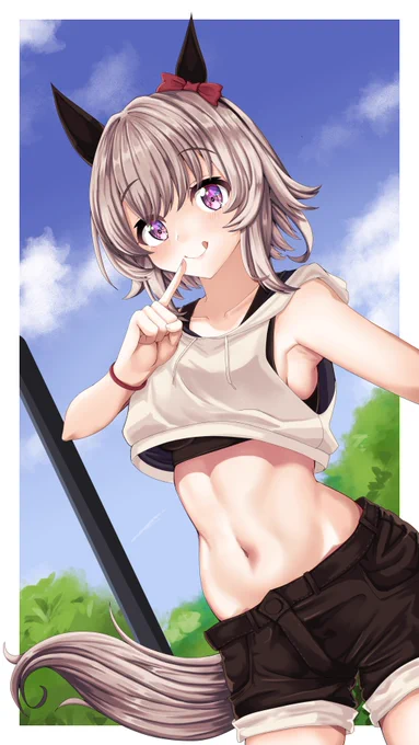 攻め攻めカレンチャン
#ウマ娘プリティダービー 
#ウマ娘 