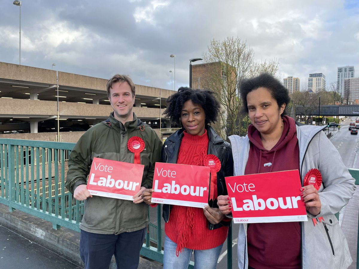 SuttonBranchLab's tweet photo. Our Sutton Central candidates Kerrie, Natalie and John will fight for better community infrastructure and services, more support for all during the cost-of-living crisis, better housing conditions, fairer parking, a decent waste service and a High Street to be proud of. 🌹 https://t.co/wBFFYLtSYb