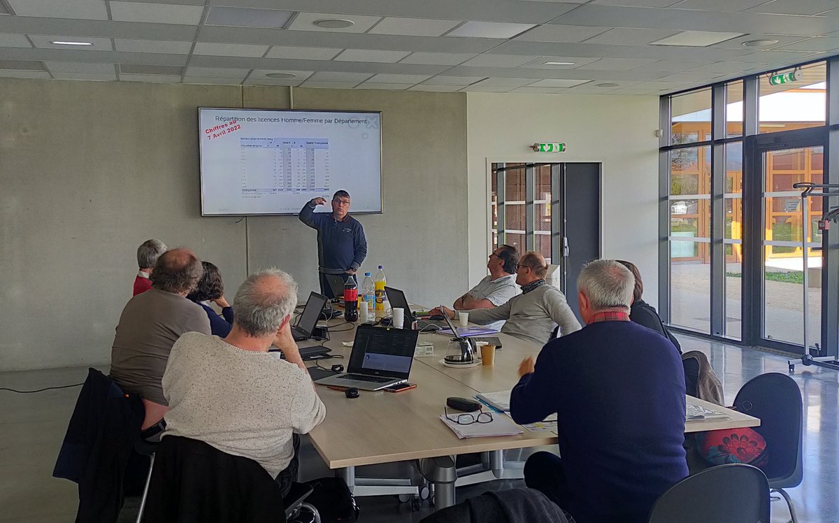 Aujourd'hui, réunion du comité directeur de la ligue à Romans-sur-Isère !