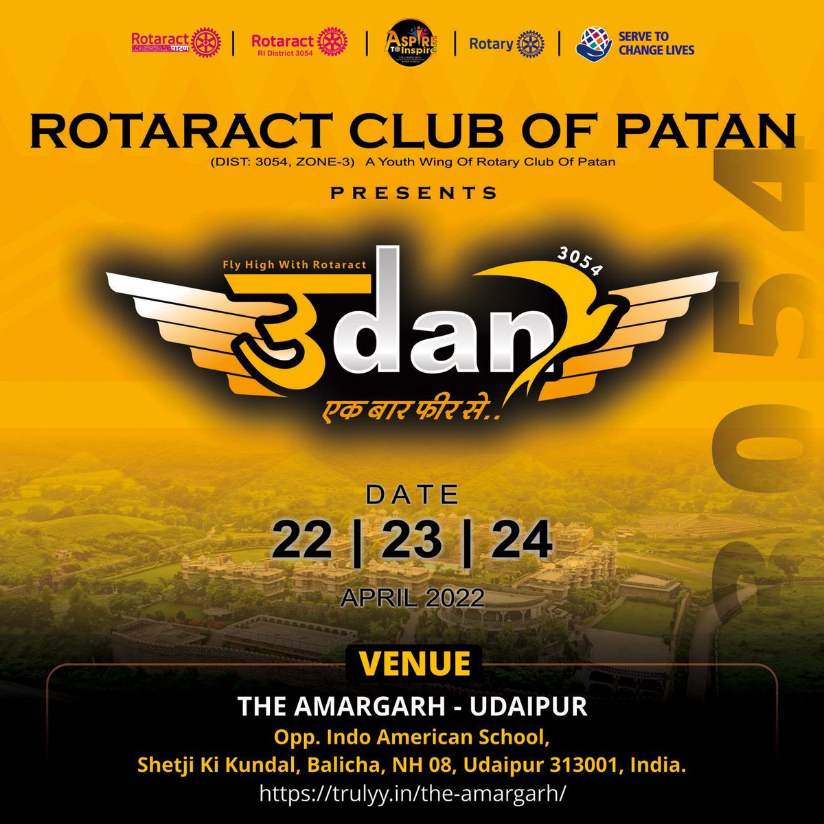 RotaractPatan's tweet photo. Let’s make “उdaan” with us.🕊 https://t.co/2LUskTTSZ7