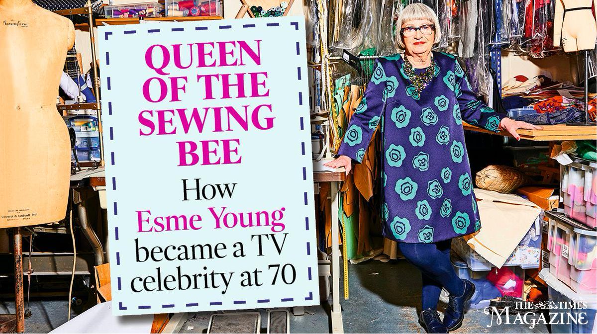 TimesMagazine's tweet photo. Her judging role on The Great British Sewing Bee has made Esme Young (5ft) a celebrity – despite never owning a television. Turns out she was already a legend in the fashion world. Deborah Ross (5ft 2in) asks her to shorten her hems
https://t.co/yhh4W3SpB5 #sewingbee https://t.co/LzbLyFbEEW