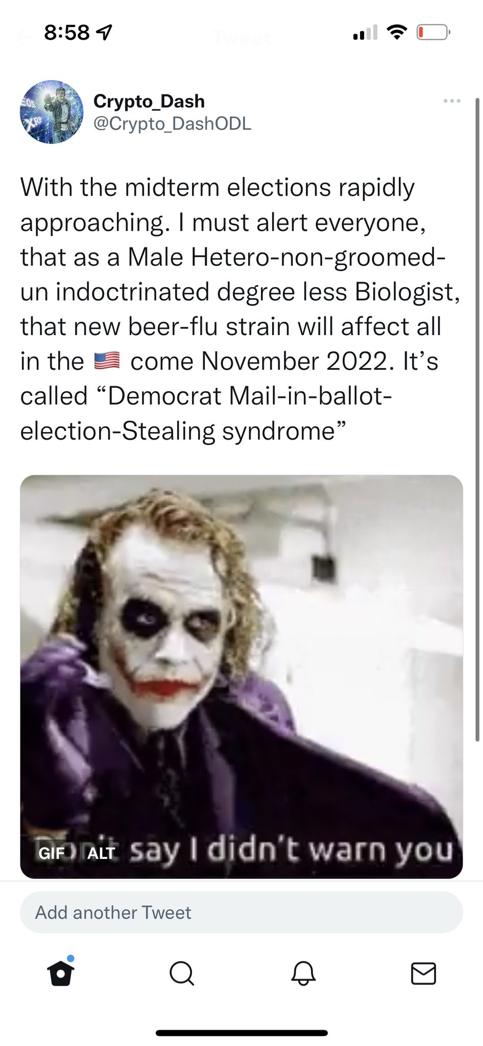Shiitake Nakamoto on Twitter "Crypto_DashODL APompliano They've been interfering for decades