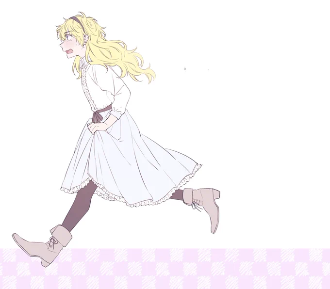 女の子達の悪ノリに付き合わされて女装させられたみっちに恋をした男達に追われる羽目になる、みっち総受け物語が読みたいなって思って描いてた 