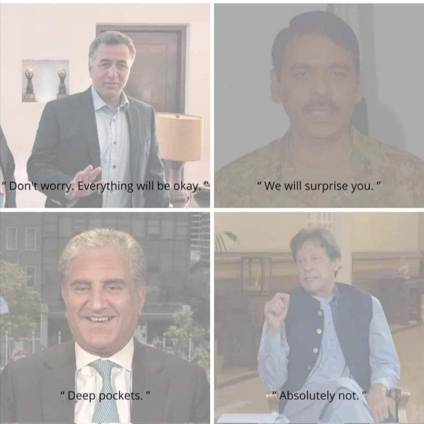 itsadilshan's tweet photo. دنیا کی چیخیں نکالنے والے 4 جملے
Don't worry. Every thing will be Ok
We will surprised you
Deep pocket
Absolutely not!!! 

#BehindYouSkipper
#امپورٹڈ_حکومت_نامنظور 
#DGISPR #NationalAssembly 
Faiz hameed https://t.co/zNaMcRyVBR