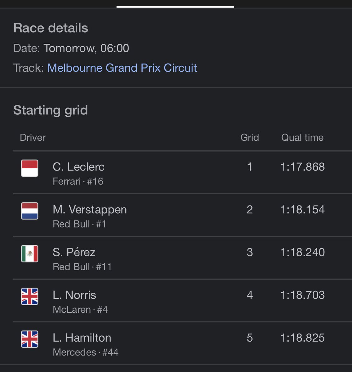 Finally <a href="/LandoNorris/">Lando Norris</a> and <a href="/LewisHamilton/">Lewis Hamilton</a> getting more competitive. Gonna be big 🚀
<a href="/F1/">Formula 1</a> 

My $ still on <a href="/Max33Verstappen/">Max Verstappen</a>