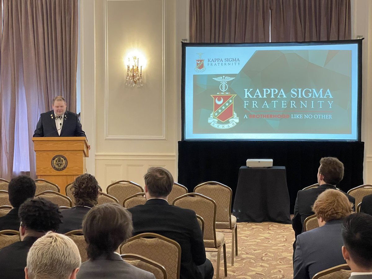 It’s a great day…as every day to be a <a href="/KappaSigmaHQ/">Kappa Sigma</a>   My friend and Brother <a href="/KappaSigmaWGS/">KappaSigmaWGS</a> giving keynote at Great Lakes Conclave in my home district  with: <a href="/JonahPHartswick/">Jonah Hartswick</a> <a href="/BDHProffer/">Brian David Hercliff-Proffer</a> <a href="/rb_sse29/">Ryan Bosse</a> <a href="/mrealm/">Michael Benson</a> <a href="/WesBrenoh/">Wes Bren</a> #KSGLC22 #woto #aekdb