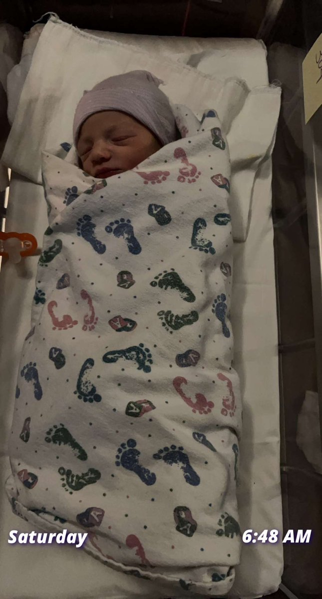 nick_robins10's tweet photo. Haven J Robins has arrived! April 8th, 2022 6:08pm. https://t.co/XEPVgjs25P