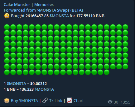 177 #bnb buy for the win! 🚀Congratulations to all participants.

3rd placed winner will be announced soon.

Looking forward to the next trading comp 👀

#trading #binance #BSCGem #Etherum #ETH #Crypto $MONSTA