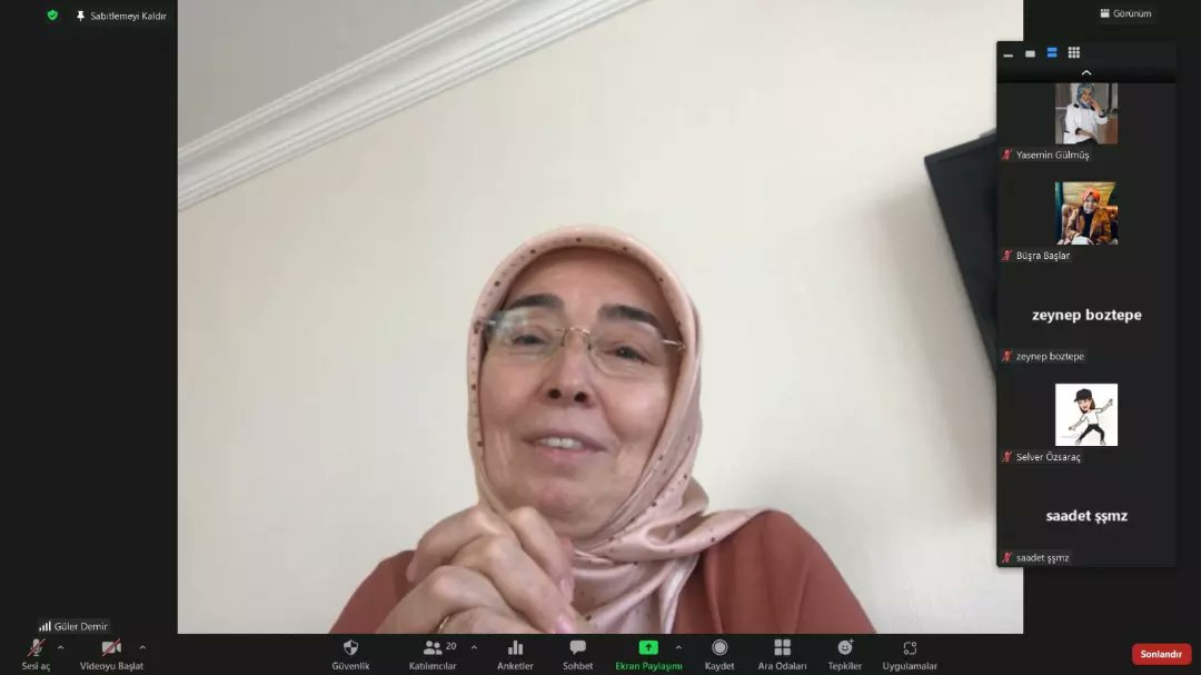 kademankara's tweet photo. İlahiyatçı Güler Demir hocamızla Ramazan Ayının Aile İçine Etkilerini ve mübarek Ramazan ayını nasıl daha verimli geçirebileceğimizi konuştuğumuz bol feyzli bir program gerçekleştirdik. https://t.co/zYFJEBlr7e