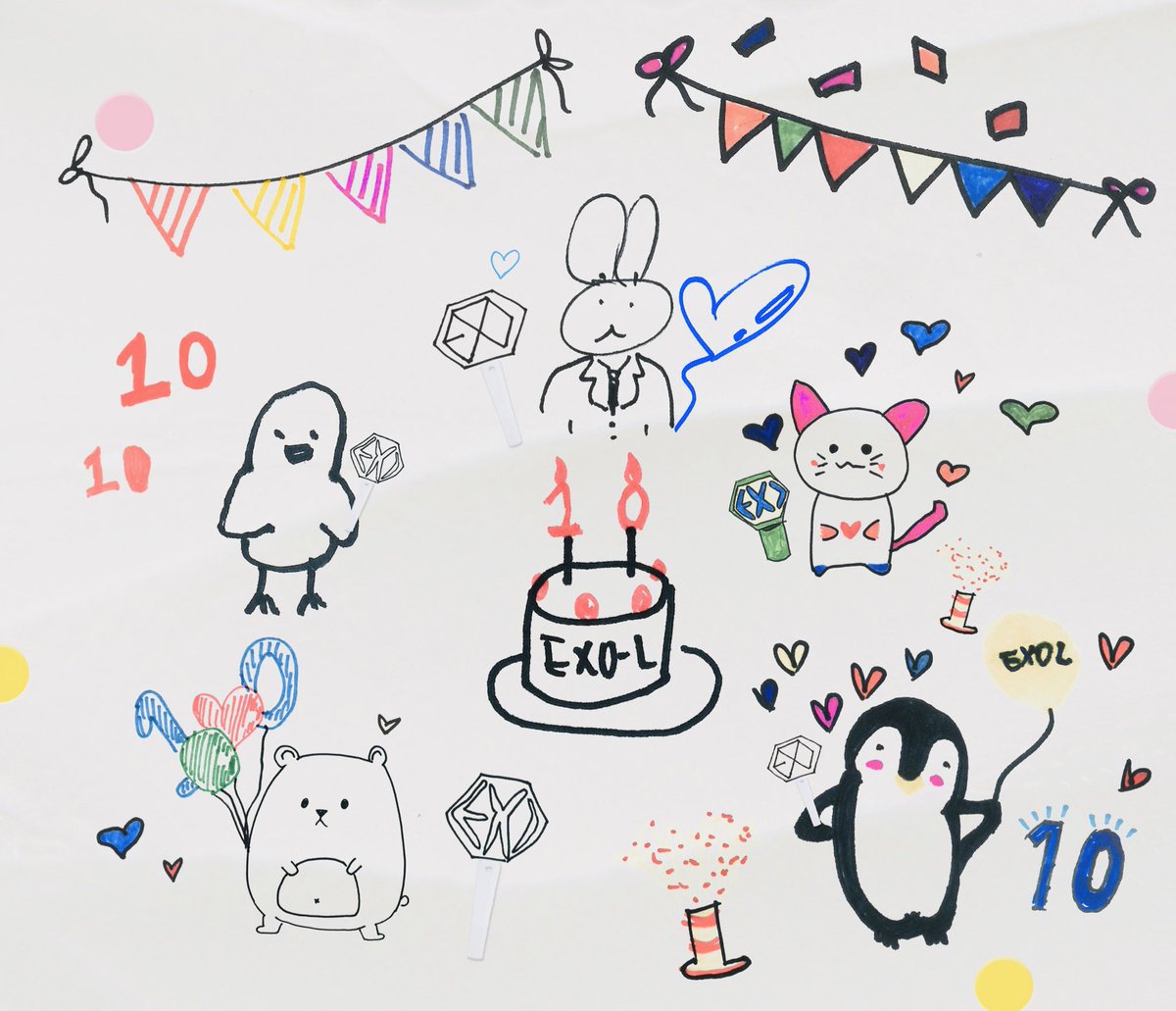 ts94_m28's tweet photo. We are one👍🏻! EXO 사랑하자🤍!
#10YearsWithEXO
#weareoneEXO #1ΞX0withEXOLs 
@weareoneEXO https://t.co/1MvBysrGkj