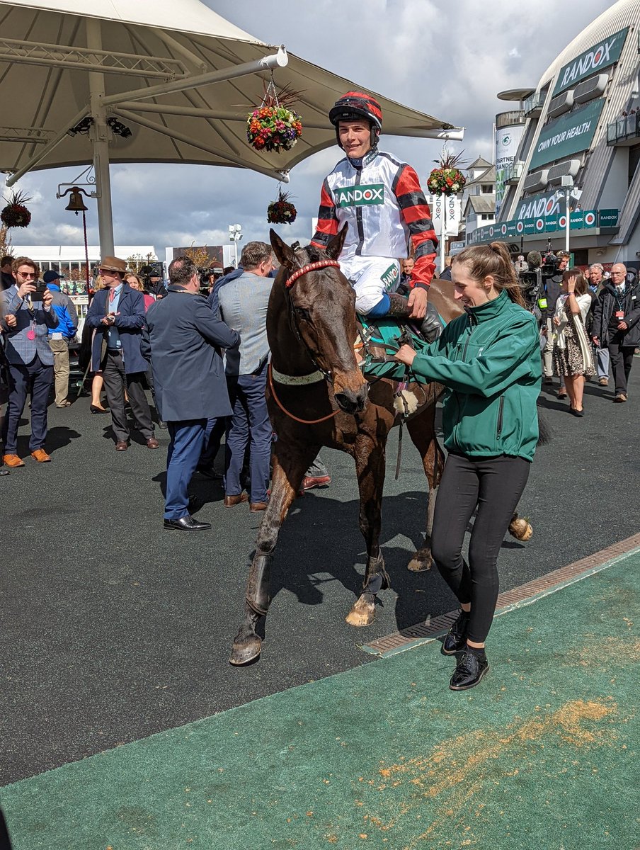 What. A. Win. 🏆

What a tough staying performance from the novice Party Business for @EventmastersUK to win the EFT Construction Handicap Hurdle @AintreeRaces under a great ride from @charliet0dd to get home by three parts of a length #SaturdayWinner

👉 bit.ly/30sz3Oy