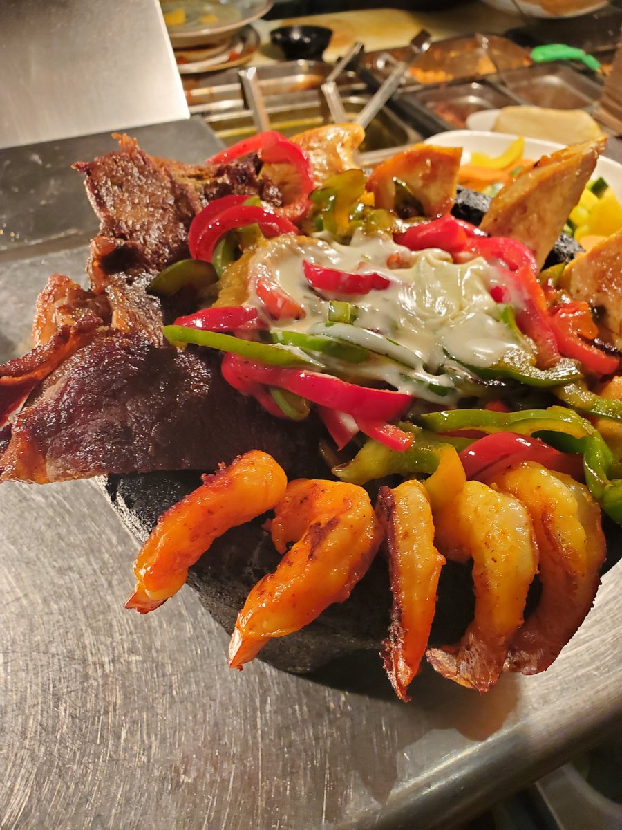A rainy day calls for a tasty Molcajete!

A delicious mix of rib eye, chicken breast, shrimp and vegetables served in a hot volcanic stone mortar called Molcajete!

Reminder! We do Brunch every Saturday and Sunday 11:00am-3:00pm!

We are open 11:00am-10:00pm today!

#BrunchPgh