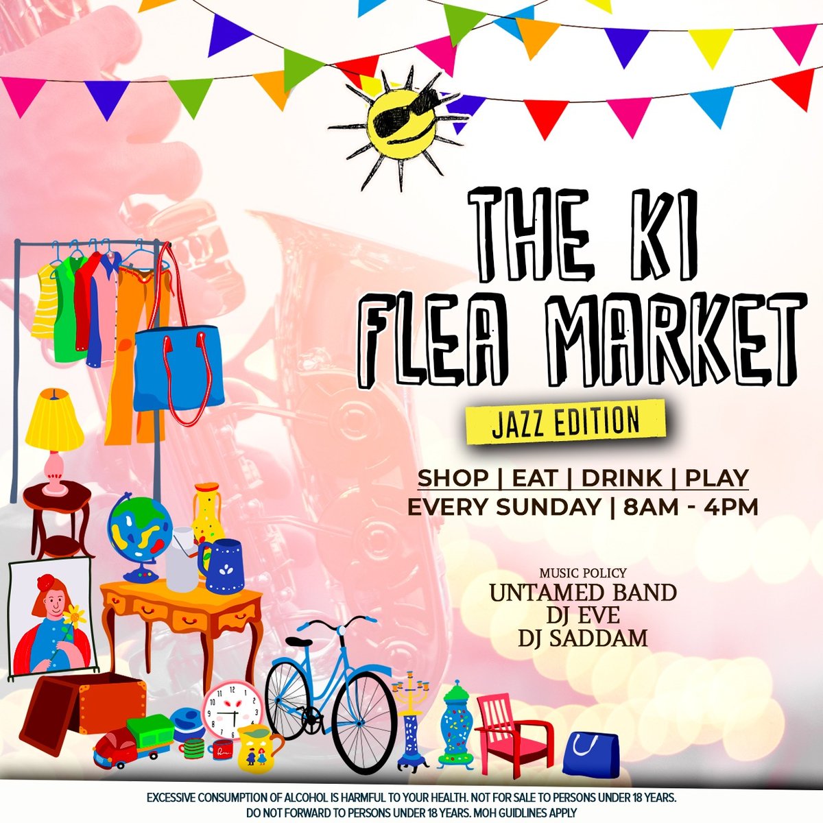 k1klubhouse's tweet image. K1 FLEA MARKET &amp;amp; SUNDAY BRUNCH 𝐉𝐀𝐙𝐙 𝐄𝐃𝐈𝐓𝐈𝐎𝐍 HAPPENING ⁠𝐓𝐎𝐌𝐎𝐑𝐑𝐎𝐖!!⁠
⁠
⁠@the_untamedband @mwangi_saddam @eve_thedeejay⁠
⁠.⁠
#AustralianGP
#k1fleamarket⁠
#funeveryday
#experiencehappiness⁠
#AusGP