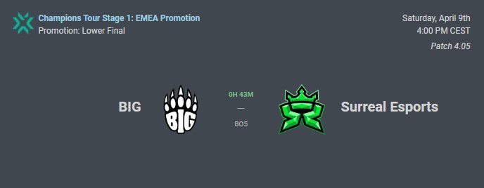 zonixxCS's tweet image. Heute gibt es die vorerst letzte Watchparty. Es ist der Absolute Banger zwischen @BIGCLANgg und @e_surreal im LB FINAL. Ihr schafft das Jungs!

Gäste Heute: @UltimateVT @aleeexRr @luckeRRR_ 
Ab jetzt live auf: Twitch.tv/zonixxcs

#GOBIG