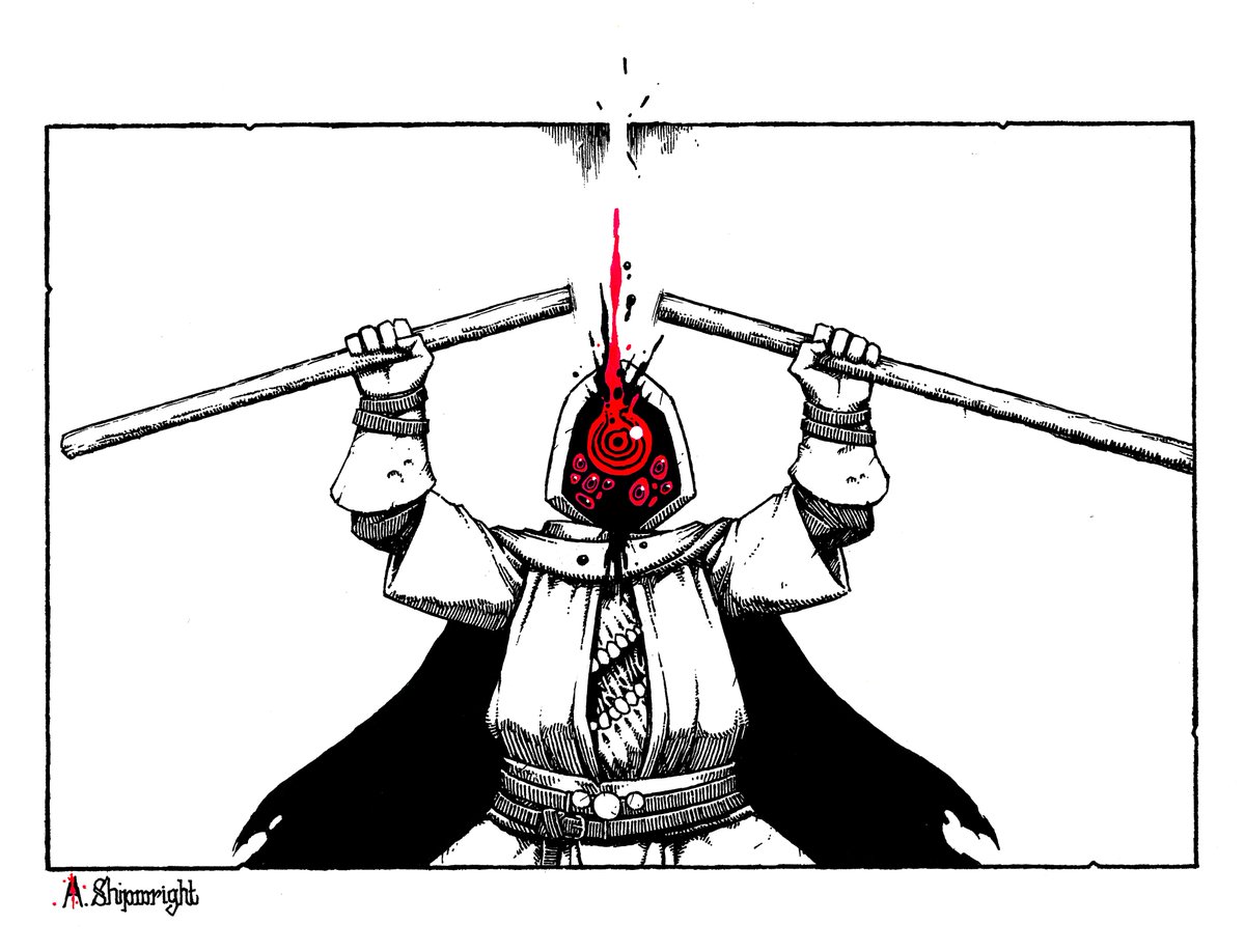 ShipwrightA's tweet photo. "I mean, the staff did block sword attacks, in comics." https://t.co/6AIZDRolGM
